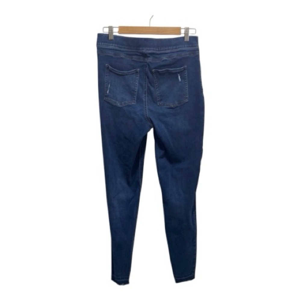 Spanx Distressed Ankle Skinny Denim Jean Legging - 20203P - Medium Wash - XL - Picture 6 of 7